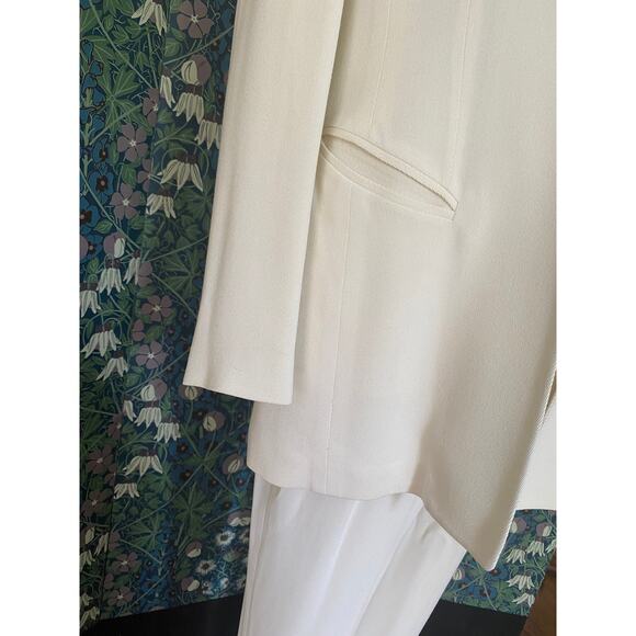 Vintage Emanuel Ungaro 3 piece pantsuit in white and black, size 6 - Picture 5 of 10